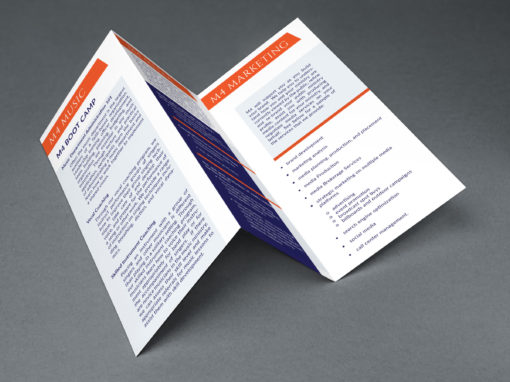 M4 Brochure Design